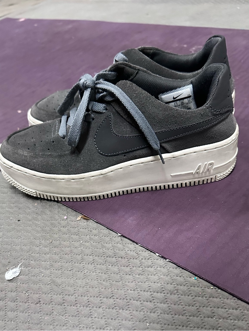 Charcoal Nike Air Force 1 Sneakers